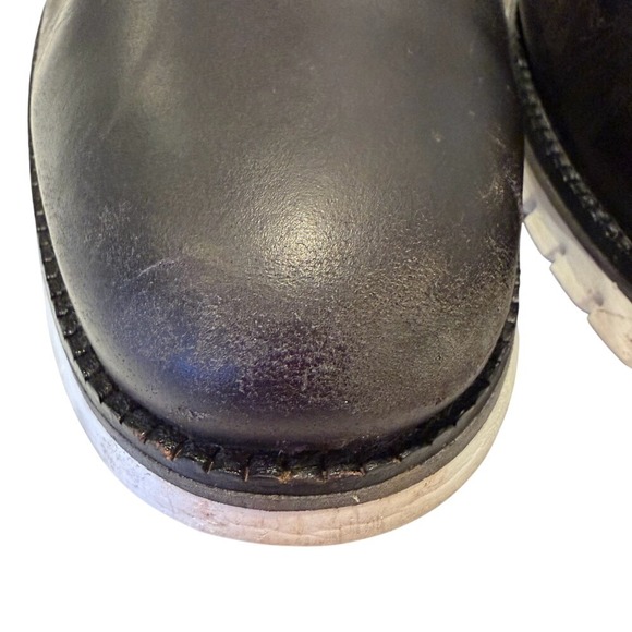 Cole Haan Zerøgrand Waterproof Chelsea Boots Men's 13 Black Leather Workwear - Picture 2 of 8